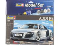 67398 Revell Подарочный набор с моделью автомобиля Audi R8 (1:24)