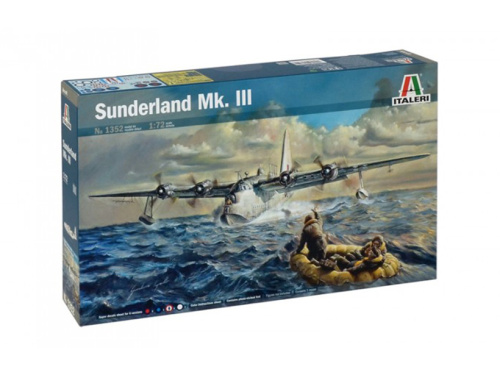 1352 Italeri Британский гидросамолет Short Sunderland Mk.III (1:72)
