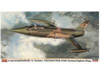 07533 Hasegawa Истребитель ВВС США F-104 Starfighter (C Version) (Война во Вьетнаме) (1:48)