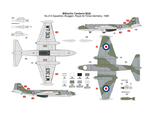A10101A Airfix Самолет Canberra B2/B20 1:48