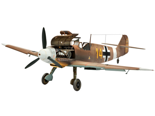 04656 Revell Немецкий истребитель Messerschmitt Bf.109 (1:48)