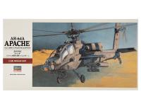 07224 Hasegawa Ударный вертолет армии США AH-64A  Apache (1:48)