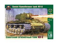 35028 ARK Models Советский огнемётный танк КВ-8 (1:35)