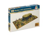 6070 Italeri Бункер и аксессуары. Вторая Мировая (1:72)