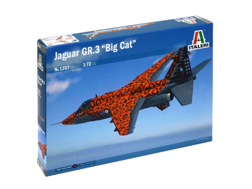 1357 Italeri Британский истребитель Sepecat Jaguar GR.3 Big cat (1:72)