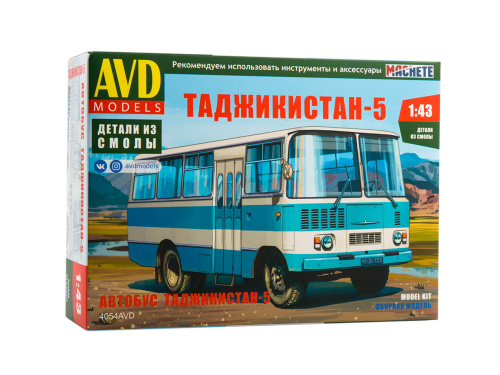 4054 AVD Models Автобус Таджикистан-5 (1:43)