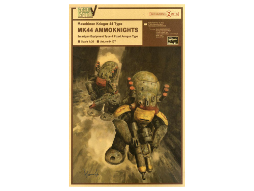 64107 Hasegawa Боевой робот Battle V (Five) Maschinen krieger Type MK44 (1:20)