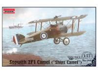 Rod044 Roden Британский одноместный истребитель Sopwith Camel 2F1 (1:72)