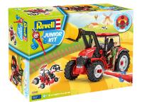 00815 Revell Набор для детей. Сборная модель "Трактор с погрузчиком и фигуркой" (1:20)
