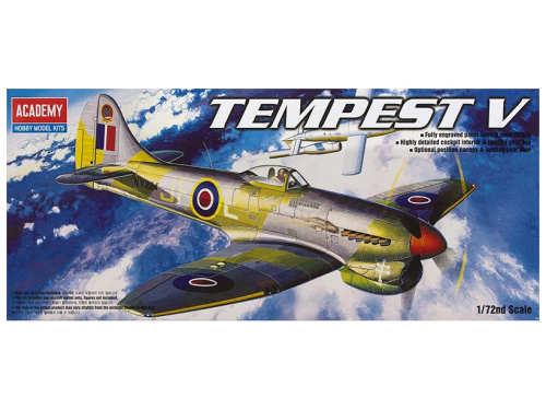 12466 Academy Британский истребитель Tempest V (1:72)