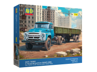 3507 AVD Models ЗИЛ-130В1 с полуприцепом ОДАЗ-885 (1:35)