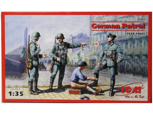 35561 ICM Фигуры Германский патруль (1939-1942 г.) (1:35)