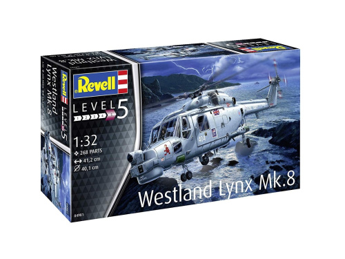 04981 Revell Британский вертолет Westland Lynx Mk. 8 (1:32)
