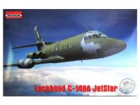 Rod316 Roden Американский реактивный административный самолёт Lockheed C-140A Jetstar (1:144)