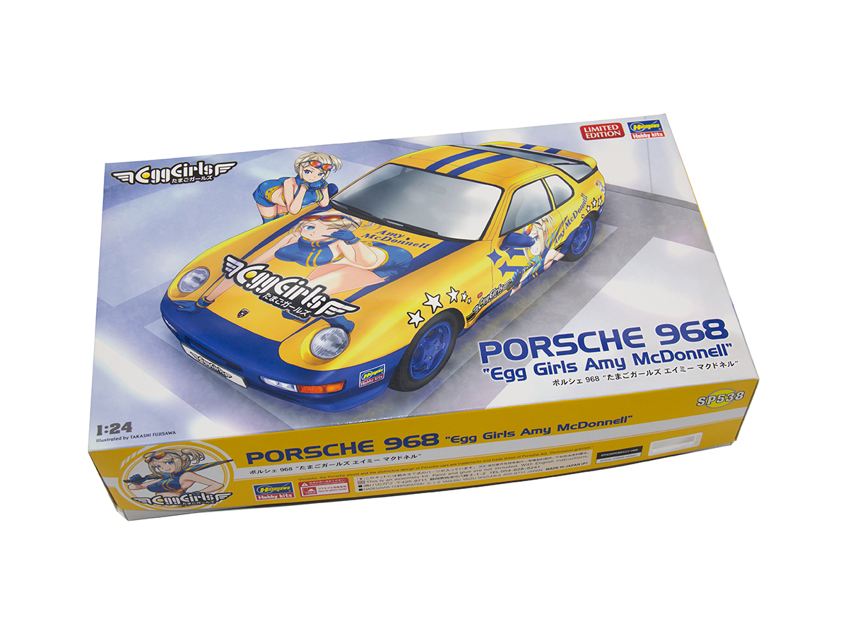 52338 Hasegawa Автомобиль Porsche 968 “Egg Girls Amy McDonnell” (Limited  Edition) (1:24) купить сборную модель в интернет-магазине Моделист -  Доставка по всей России