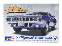 12943 Revell Автомобиль 71 HEMI 'Cuda Hardtop (1:24)