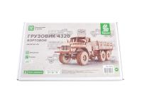 Конструктор из дерева. Грузовик 4320 бортовой. Baumi 11023