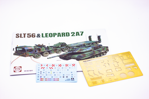 5011 Takom Тягач SLT 56 и ОБТ Leopard 2A7 (1:72)