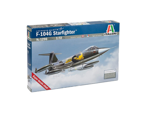 1296 Italeri Истребитель F-104 G "Starfighter" (1:72)