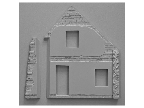 35520 MiniArt Разрушенный деревенский дом (1:35)