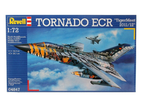 04847 Revell Немецкий самолет Tornado ECR "TigerMeet 2001/12" (1:72)