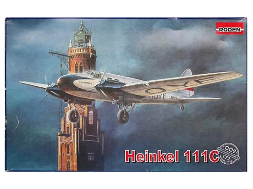 Rod009 Roden Немецкий средний бомбардировщик Heinkel 111C (1:72)