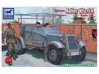 CB35051 Bronco Немецкий бронеавтомобиль разведки и радиосвязи Adler Kfz. 14 (1:35)