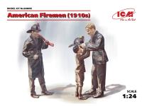 24005 ICM Фигуры, Американские пожарные (1910-е г.г.) (1:24)