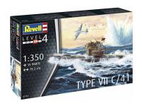 05154 Revell Немецкая подводная лодка типа VIIC / 41 (1:350) 05154 Revell Немецкая подводная лодка типа VIIC / 41 (1:350)