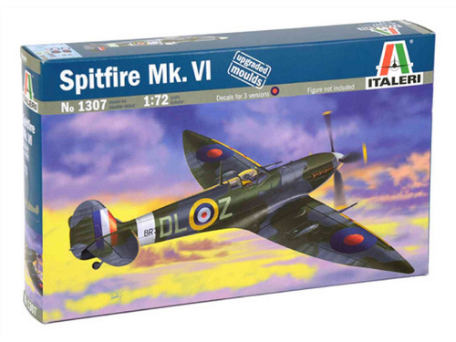 1307 Italeri Британский истребитель Supermarin Spitfire Mk.VI (1:72)
