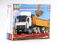 7039 AVD Models Автомобиль МАЗ-6422 с п/п МАЗ-9506-20 (1:43)