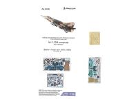 048062 Фототравление Микродизайн М&Г-27М (Trumpeter) интерьер (1:48)