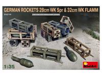 35316 MiniArt Немецкие снаряды 28см WK Spr и 32см WK FLAMM (1:35)