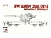 UA72118 Modelcollect Немецкая жд-платформа ПВО 128mm Flak 40 (1:72) UA72118 Modelcollect Немецкая жд-платформа ПВО 128mm Flak 40 (1:72)