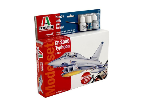 72001 Italeri Истребитель EF-2000 Typhoon двухместная версия (1:72)