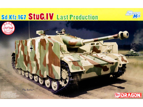 6647 Dragon Немецкая САУ Sd.Kfz.167 StuG.IV (поздний выпуск) (1:35)