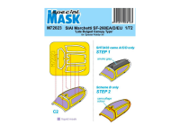M72011 Special Hobby Комплект окрасочных масок для SIAI-Marchetti SF-260M/AM (1:72)