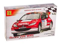 604314 Моделист Автомобиль Peugeot 206 WRC (1:43)