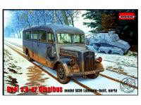 Rod807 Roden Немецкий автобус Blitz 3.6 – 47 Omnibus model W39 Ludewig- built, early (1:35)