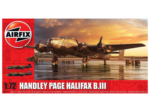 A06008A Airfix Бомбардировщик Handley Page Halifax B MKIII 1:72