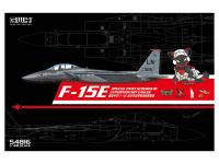 S4816 G.W.H. Ночной истребитель F-15E Special Paint Schemes of Expeditionary Eagles (1:48)