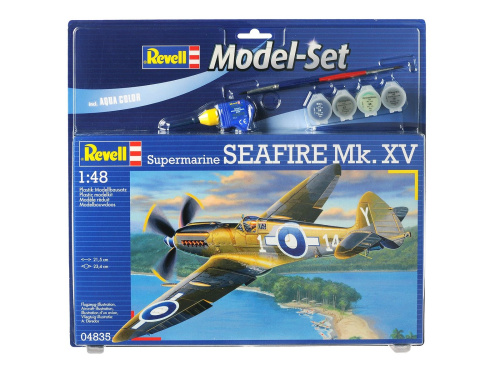 64835 Revell Подарочный набор с моделью истребителя Supermarine Seafire F Mk. XV (1:48)