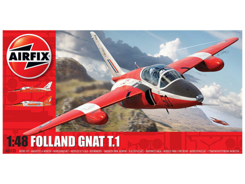 A05123 Airfix Самолет Folland Gnat T.1 1:48
