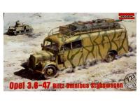 Rod723 Roden Немецкий автобус 3.6-47 Blitz Omnibus Stabswagen (1:72)