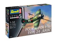 03914 Revell Советский истребитель И-16 Тип 24 (1:32) 03914 Revell Советский истребитель И-16 Тип 24 (1:32)