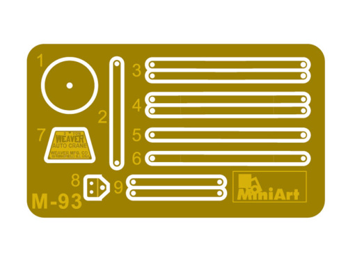 35576 MiniArt 3-Тонный сервисный кран (1:35)