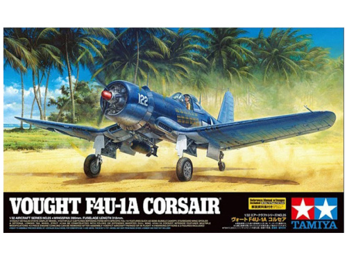 60325 Tamiya Американский палубный истребитель Vought  F4U-1A Corsair (1:32)
