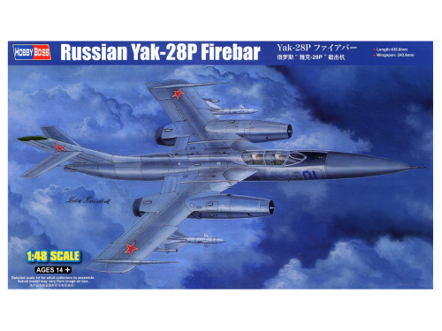 81767 Hobby Boss Советский многоцелевой самолет Як-28П (1:48)