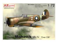 AZ7643 AZ Model Истребитель Mohawk Mk.IV 'Over CBI' (1:72)