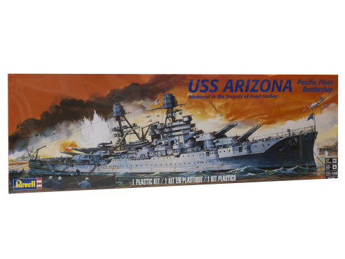 10302 Revell Линейный корабль класса «Пенсильвания» USS Arizona (1:535)